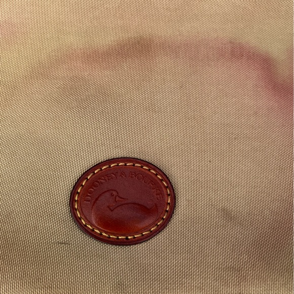 Dooney and Burke Tan Nylon Crossbody - Picture 2 of 5